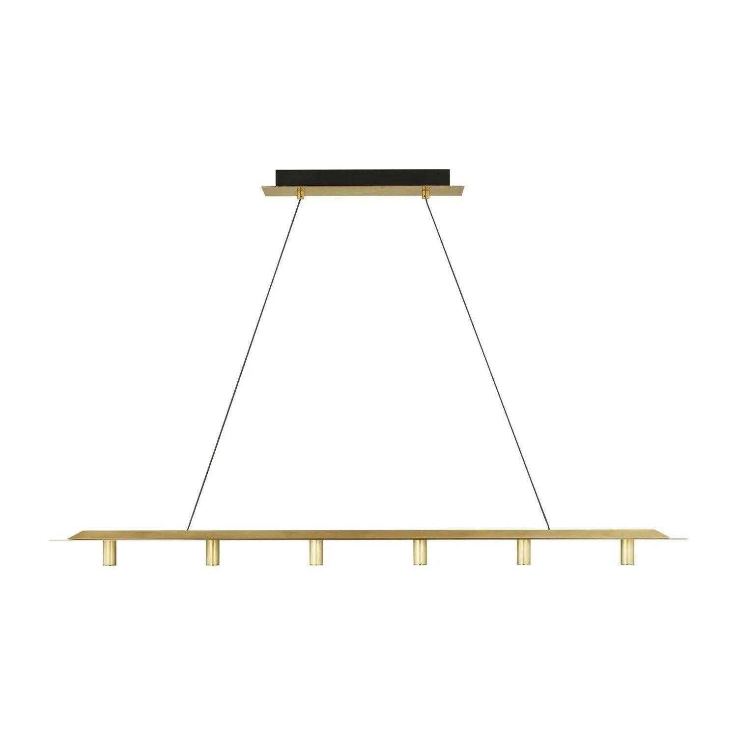 Visual Comfort Modern Collection - Ponte LED Linear Suspension - 700LSPNT50B-LED930-277 - Canada Light Shop