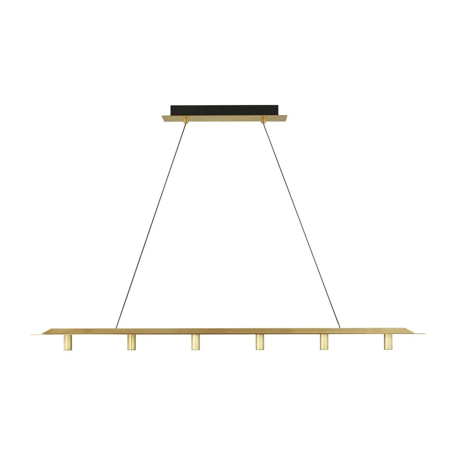 Visual Comfort Modern Collection - Ponte LED Linear Suspension - 700LSPNT50NB-LED930-277 - Canada Light Shop