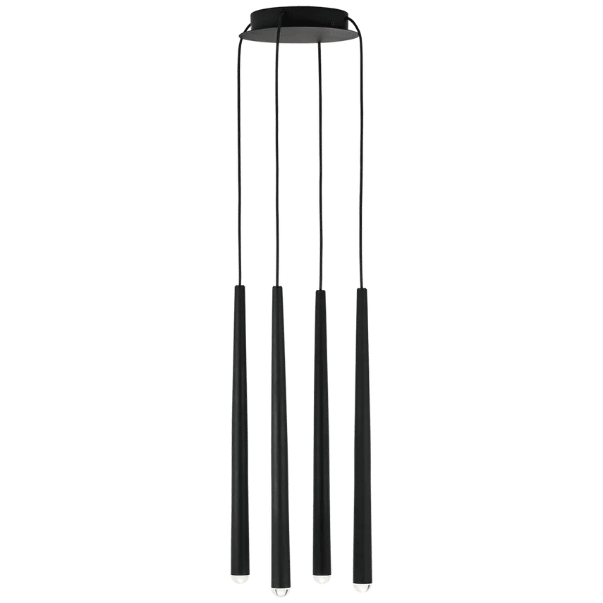 Visual Comfort Modern Collection - Pylon LED Multi-Light Pendant - 700TRSPPYL4RB-LED930 - Canada Light Shop