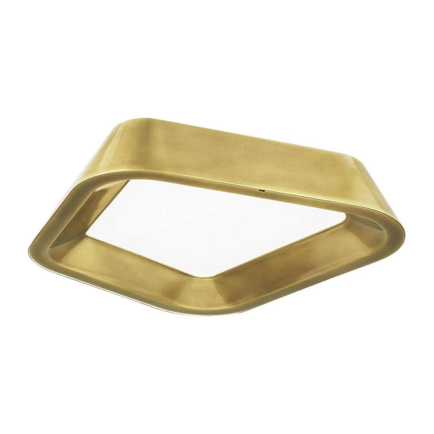 Visual Comfort Modern Collection - Rhonan LED Flush Mount - 700FMRHNSBR-LED930 - Canada Light Shop