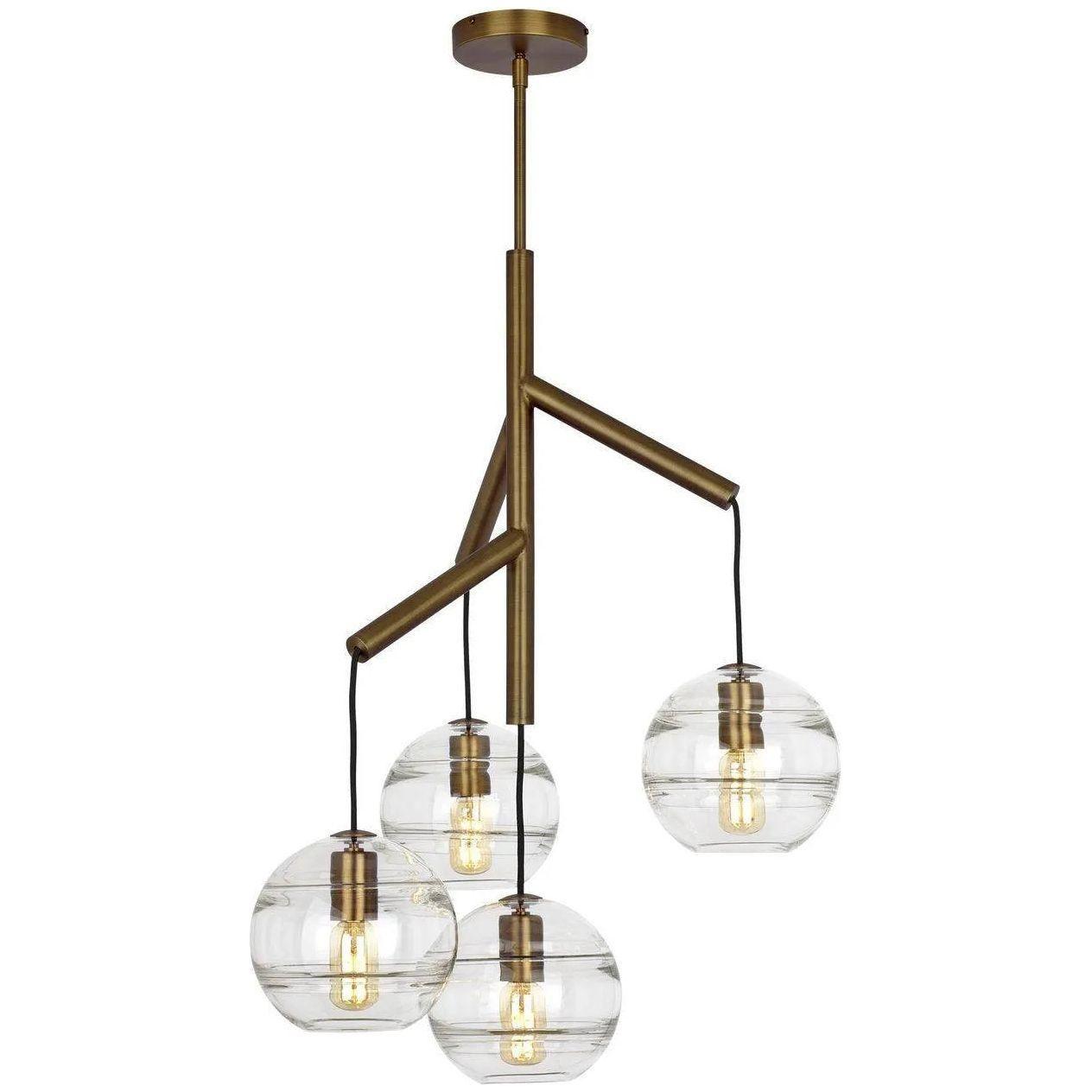 Visual Comfort Modern Collection - Sedona Chandelier - 700SDNMPR1CR - Canada Light Shop