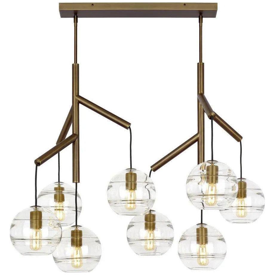 Visual Comfort Modern Collection - Sedona Double Chandelier - 700SDNMPL2CR - Canada Light Shop
