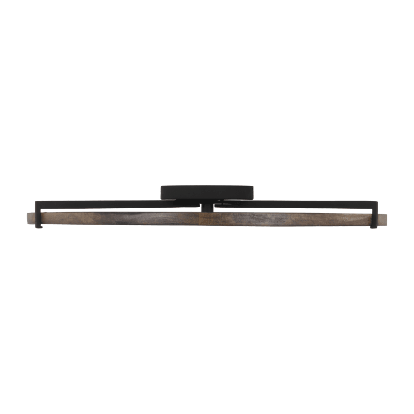 Visual Comfort Modern Collection - Shuffle Flush Mount - CDFM17427WOB - Canada Light Shop