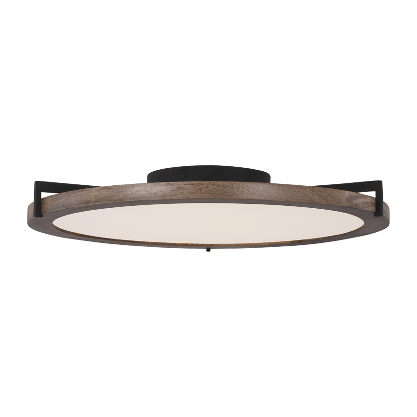 Visual Comfort Modern Collection - Shuffle Flush Mount - CDFM17527WOB - Canada Light Shop
