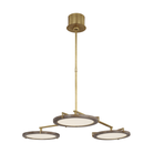 Visual Comfort Modern Collection - Shuffle Medium Chandelier - CDCH17227WONB - Canada Light Shop