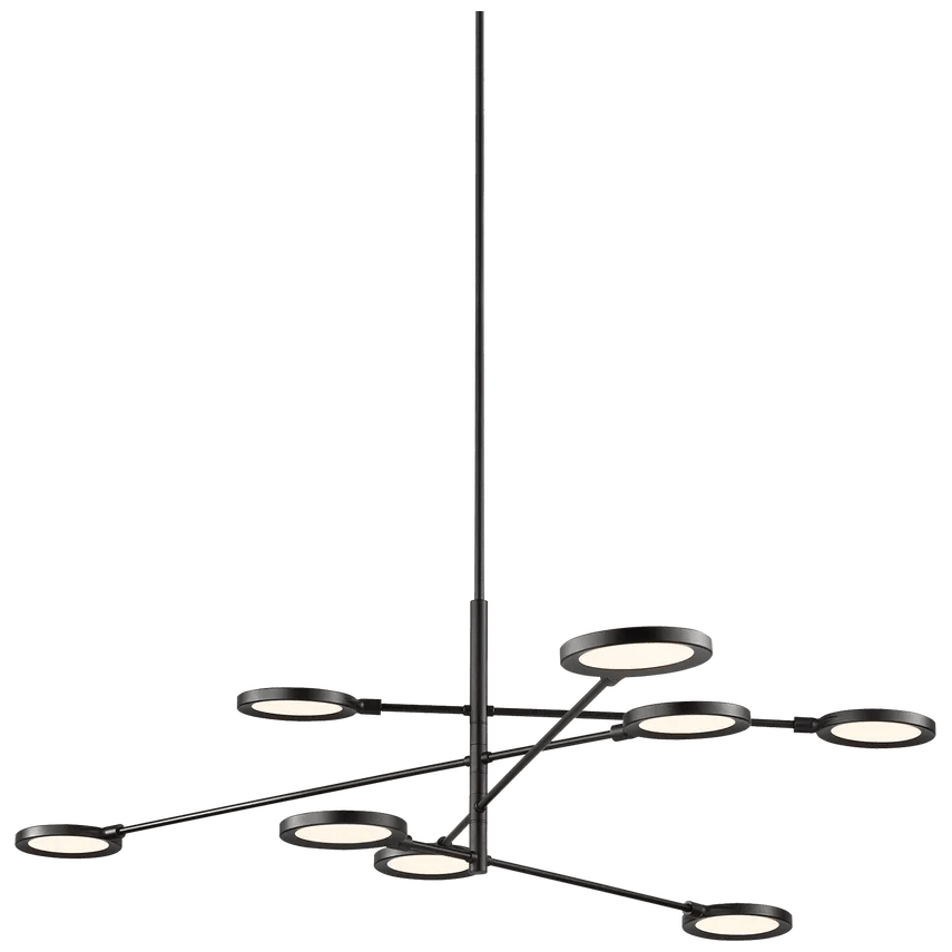 Visual Comfort Modern Collection - Spectica 8 LED Chandelier - 700LSSPCTB-LED930 - Canada Light Shop