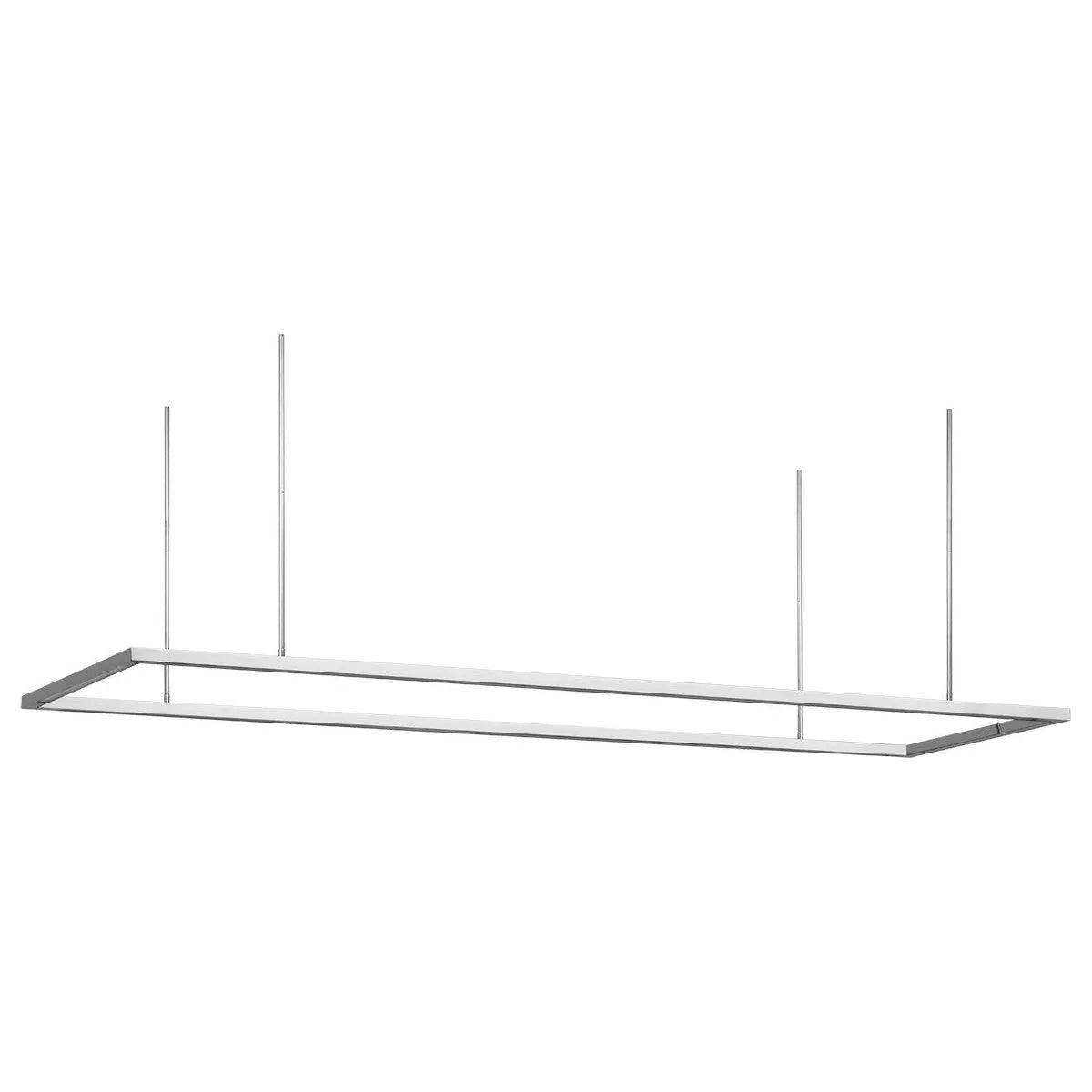 Visual Comfort Modern Collection - Stagger Halo Uplight LED Linear Suspension - MDLS18627PSS - Canada Light Shop
