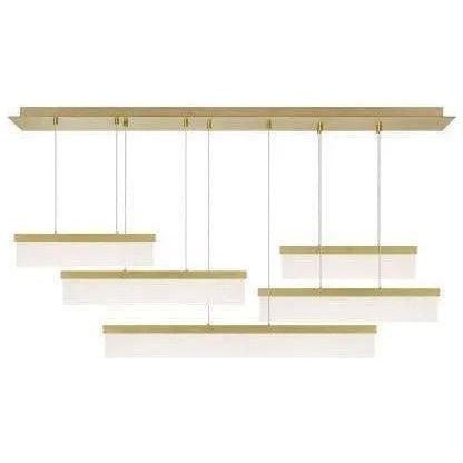 Visual Comfort Modern Collection - Sweep LED Linear Chandelier - 700LSSWPR-LED930 - Canada Light Shop