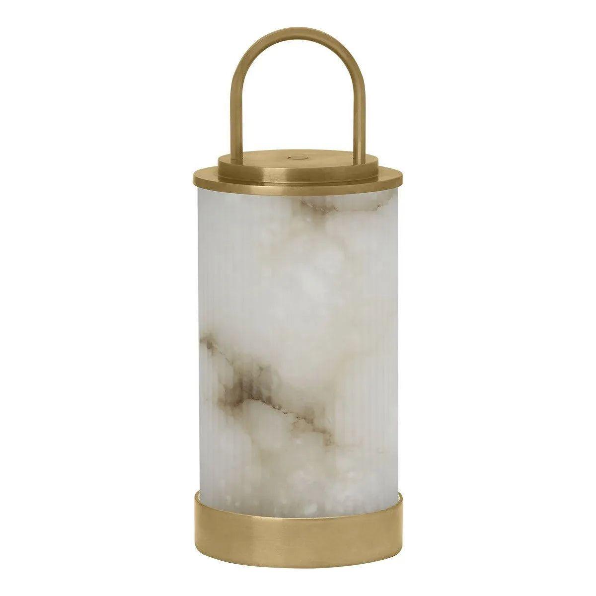 Visual Comfort Modern Collection - Tawa Alabaster LED Table Lamp - SLTB52927ALBHAB - Canada Light Shop