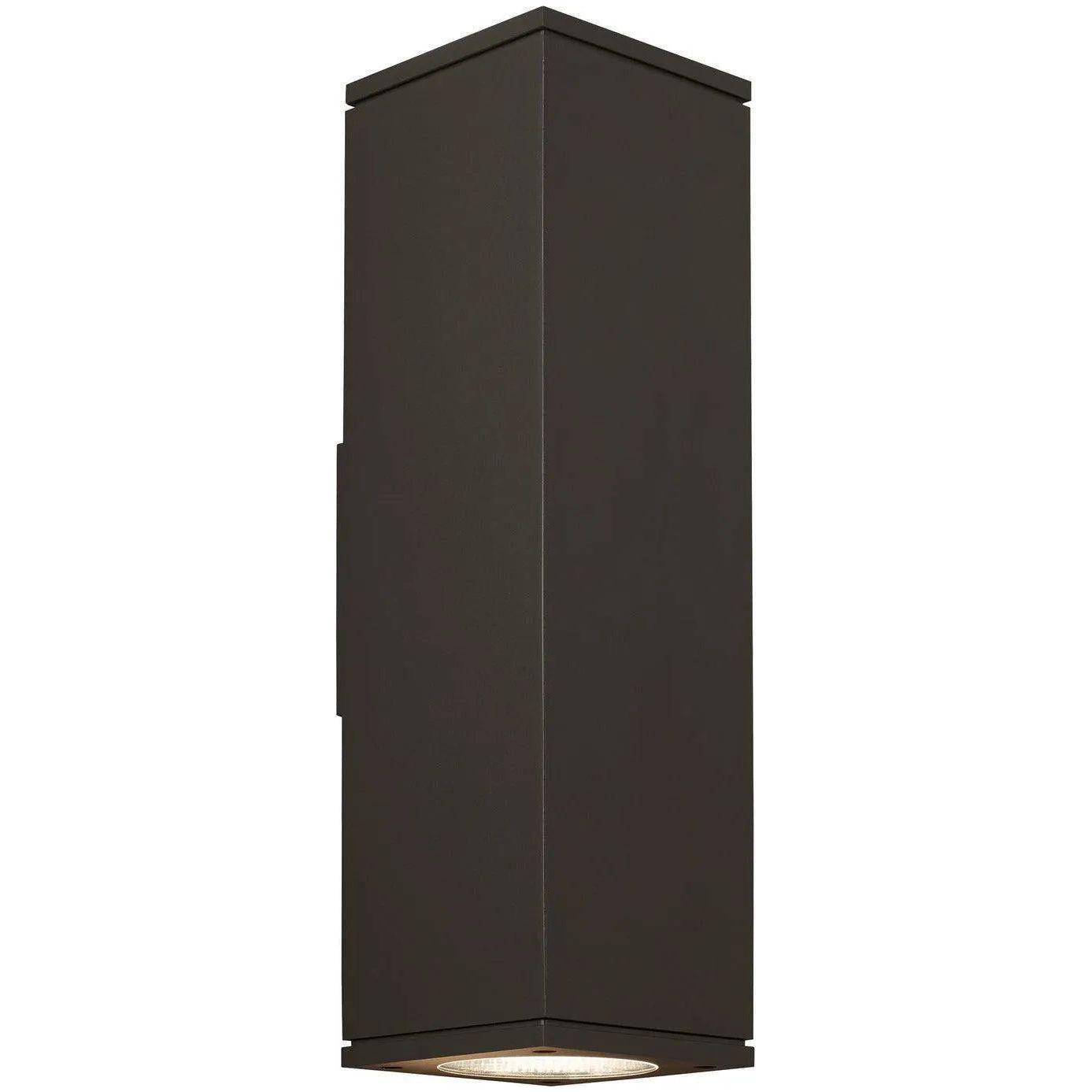 Visual Comfort Modern Collection - Tegel 18 LED Outdoor Wall Mount - 700OWTEG83018NNCZUDUNV - Canada Light Shop