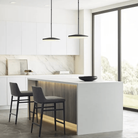 Visual Comfort Modern Collection - Wyatt LED Pendant - 700TDWYT16B-LED930 - Canada Light Shop