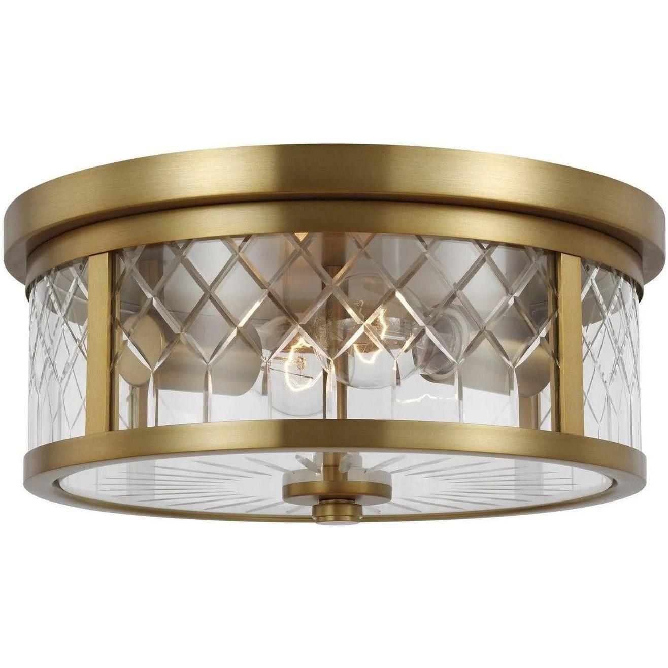 Visual Comfort Studio Collection - Alec Flush Mount - AF1072BBS - Canada Light Shop