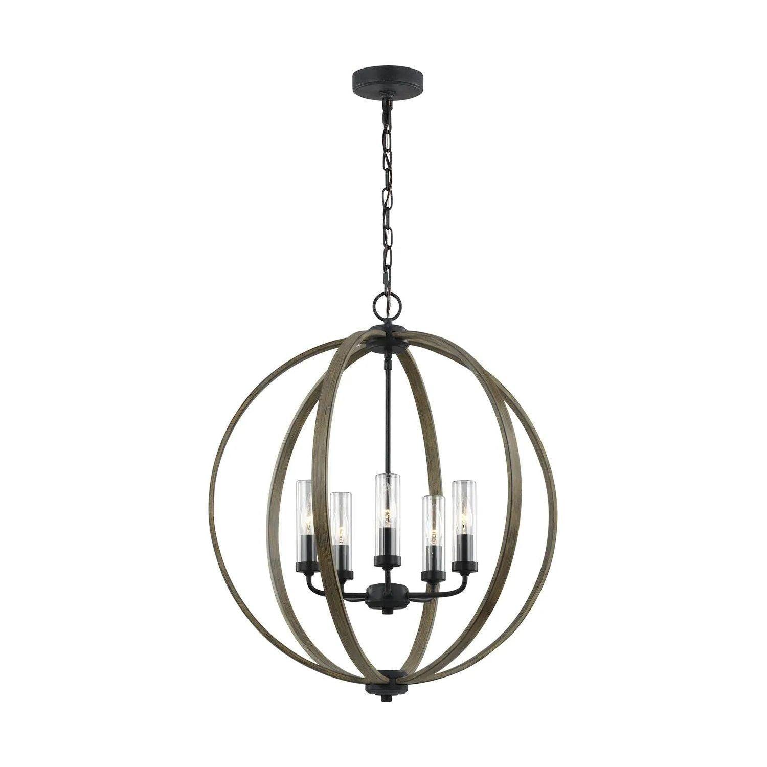 Visual Comfort Studio Collection - Allier Outdoor Chandelier - OLF3294/5WOW/AF - Canada Light Shop