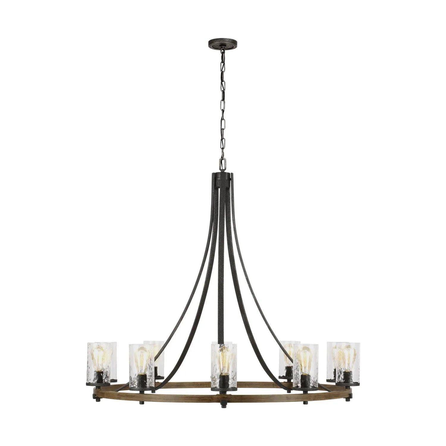 Visual Comfort Studio Collection - Angelo Chandelier - F3137/10DWK/SGM - Canada Light Shop