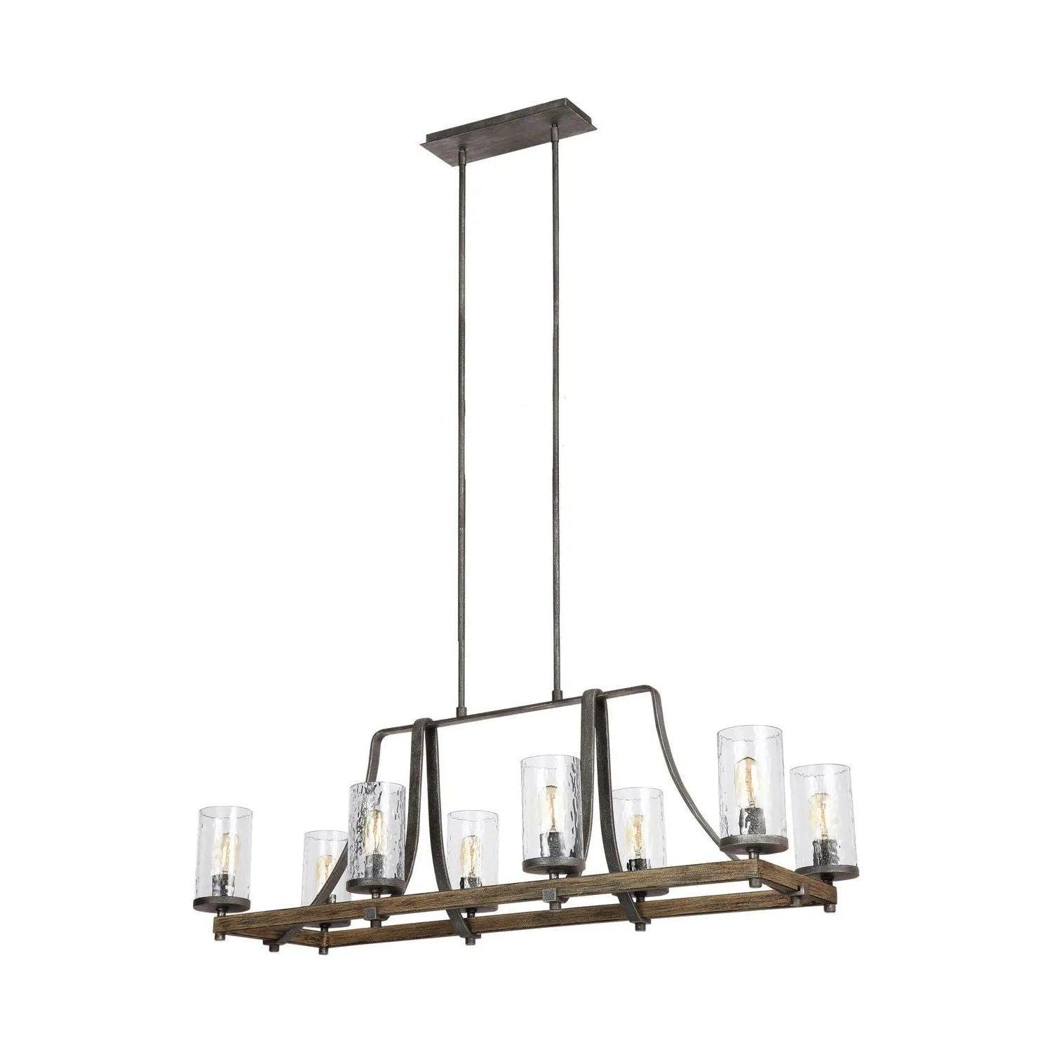 Visual Comfort Studio Collection - Angelo Island Chandelier - F3136/8DWK/SGM - Canada Light Shop