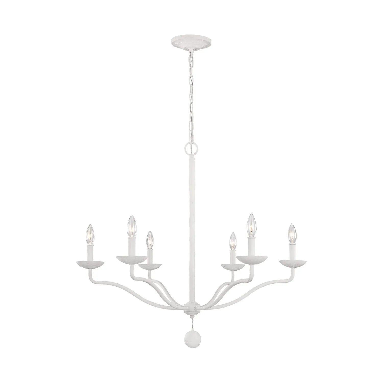 Visual Comfort Studio Collection - Annie Chandelier - F3130/6PSW - Canada Light Shop