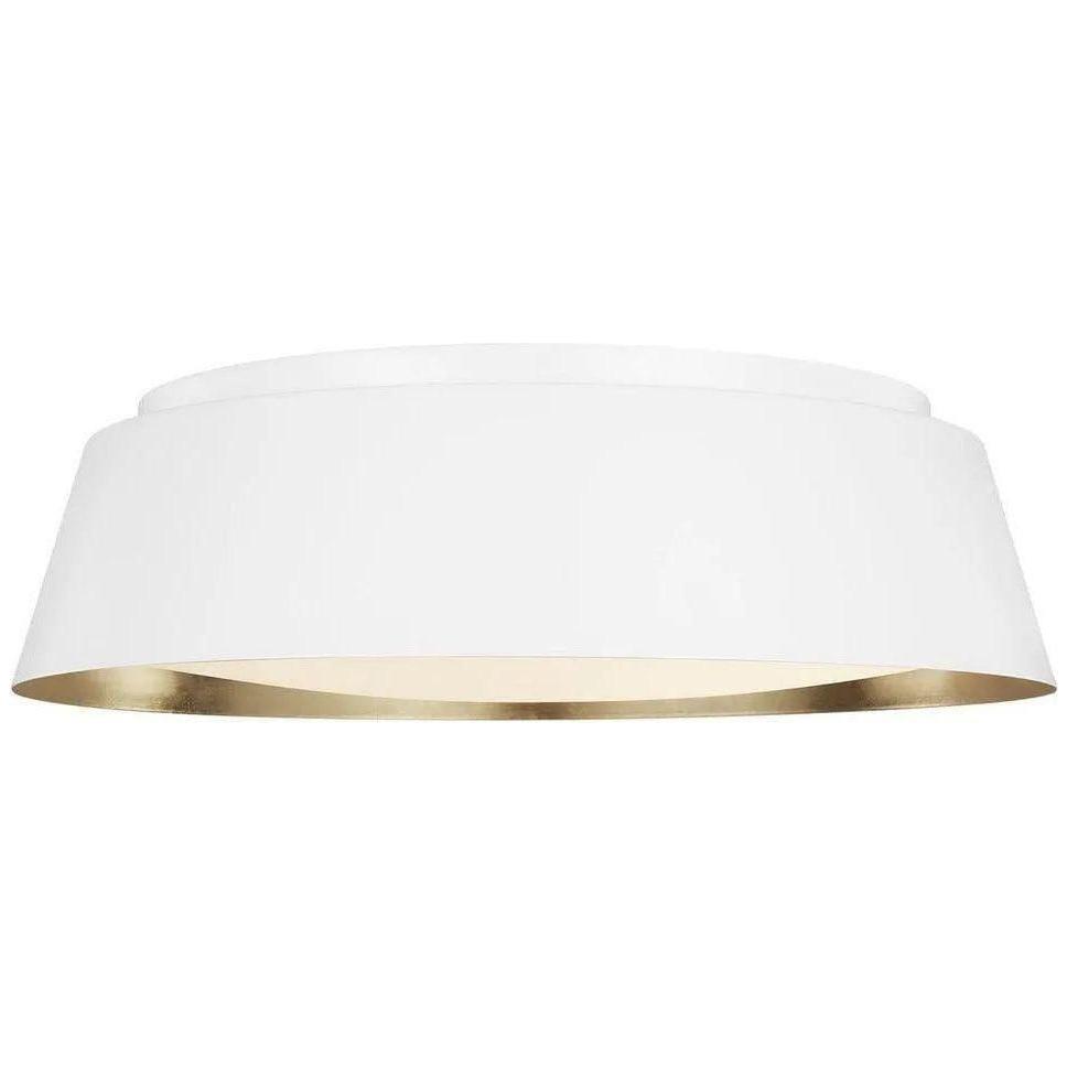 Visual Comfort Studio Collection - Asher Flush Mount - EF1005MWT - Canada Light Shop