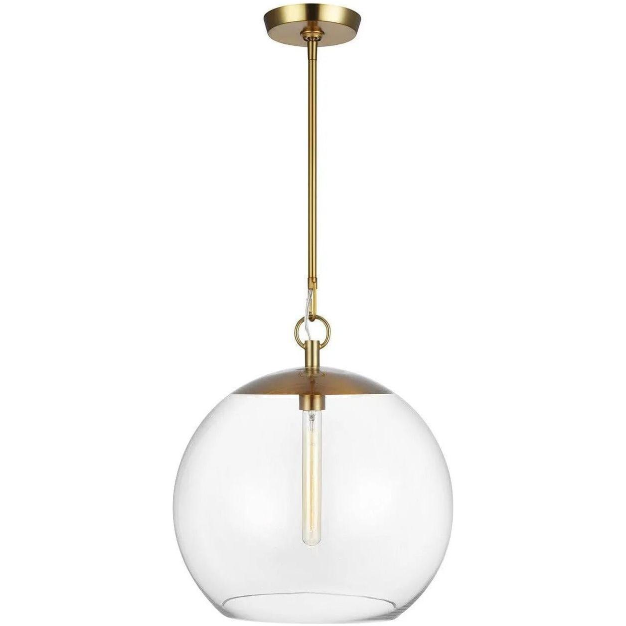Visual Comfort Studio Collection - Atlantic Round Pendant - CP1041BBS - Canada Light Shop