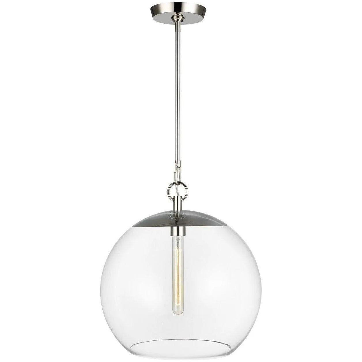 Visual Comfort Studio Collection - Atlantic Round Pendant - CP1041PN - Canada Light Shop