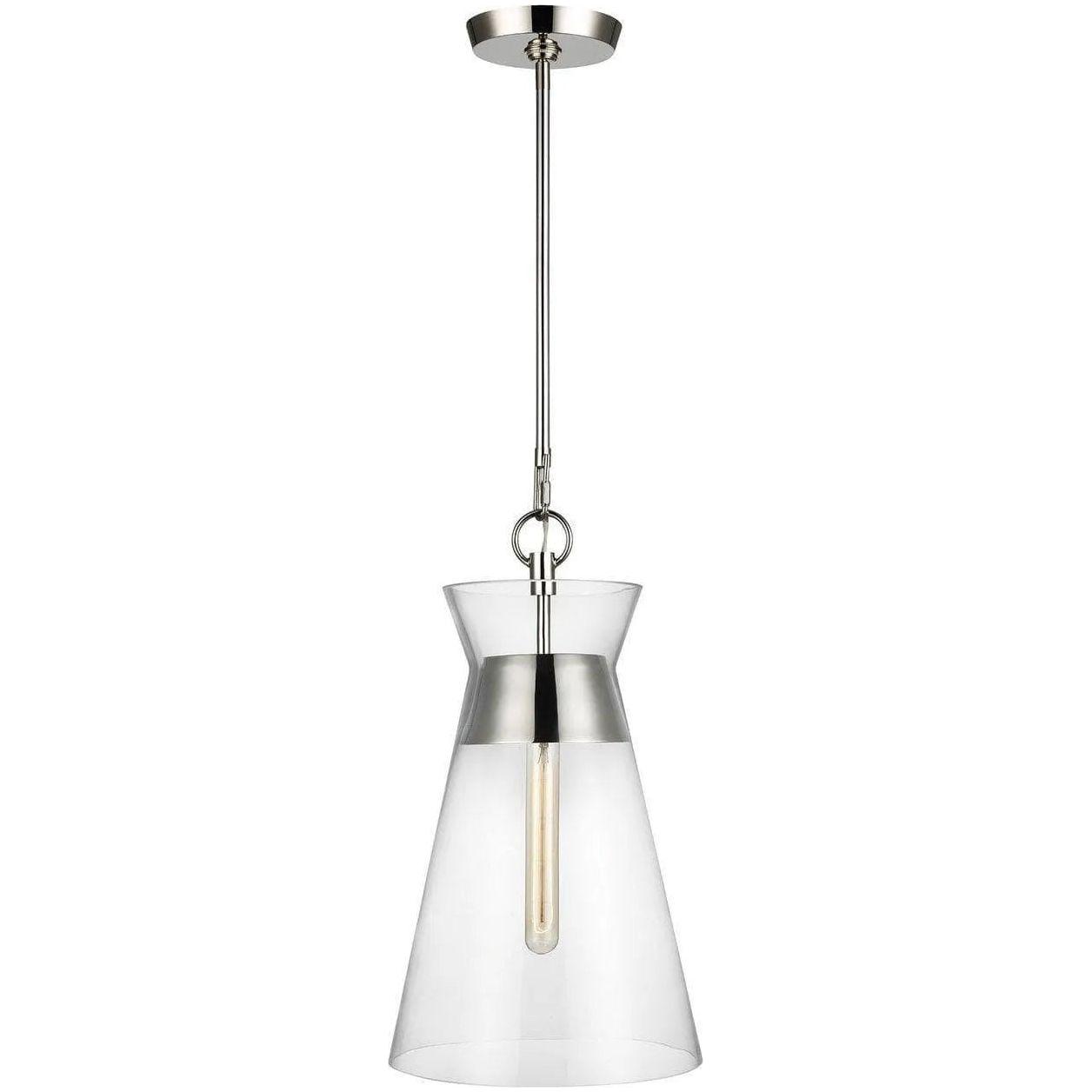 Visual Comfort Studio Collection - Atlantic Wide Pendant - CP1021PN - Canada Light Shop