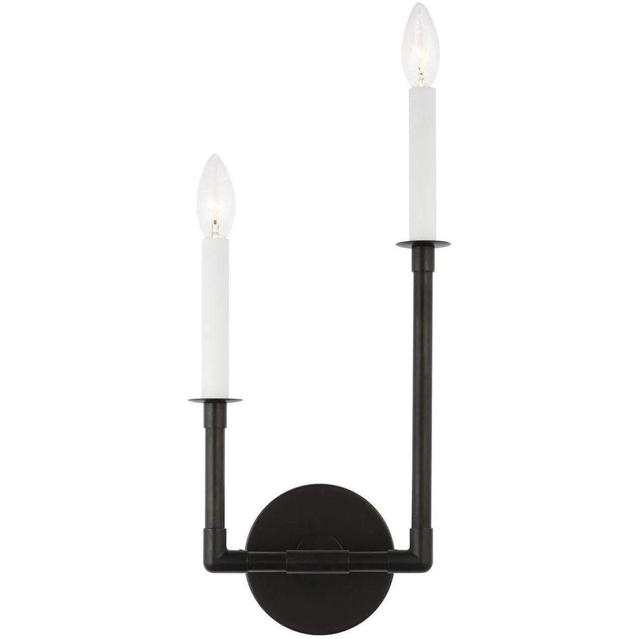 Visual Comfort Studio Collection - Bayview Double Right Wall Sconce - CW1112AI - Canada Light Shop