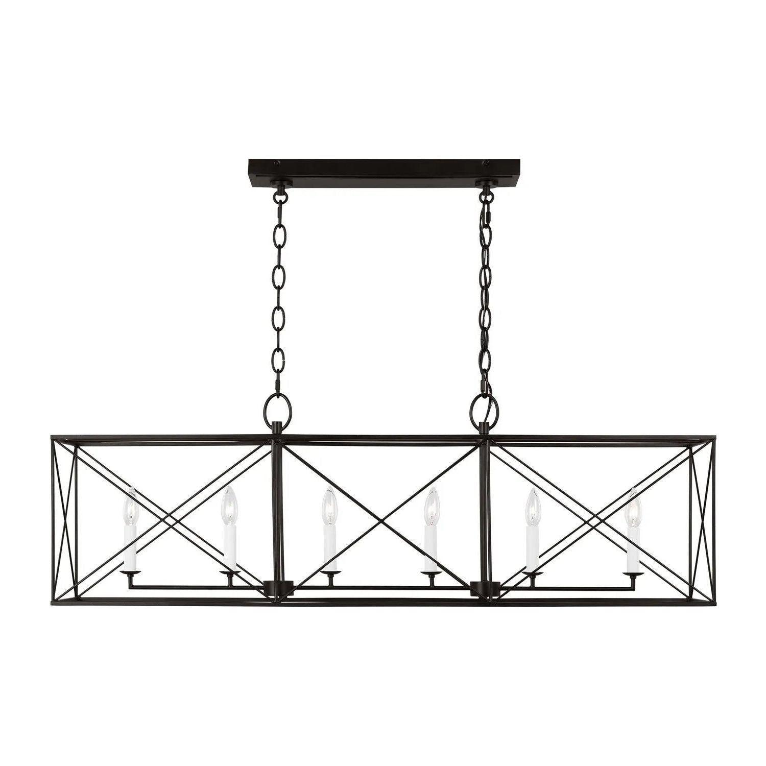 Visual Comfort Studio Collection - Beatrix Linear Chandelier - CC1646AI - Canada Light Shop