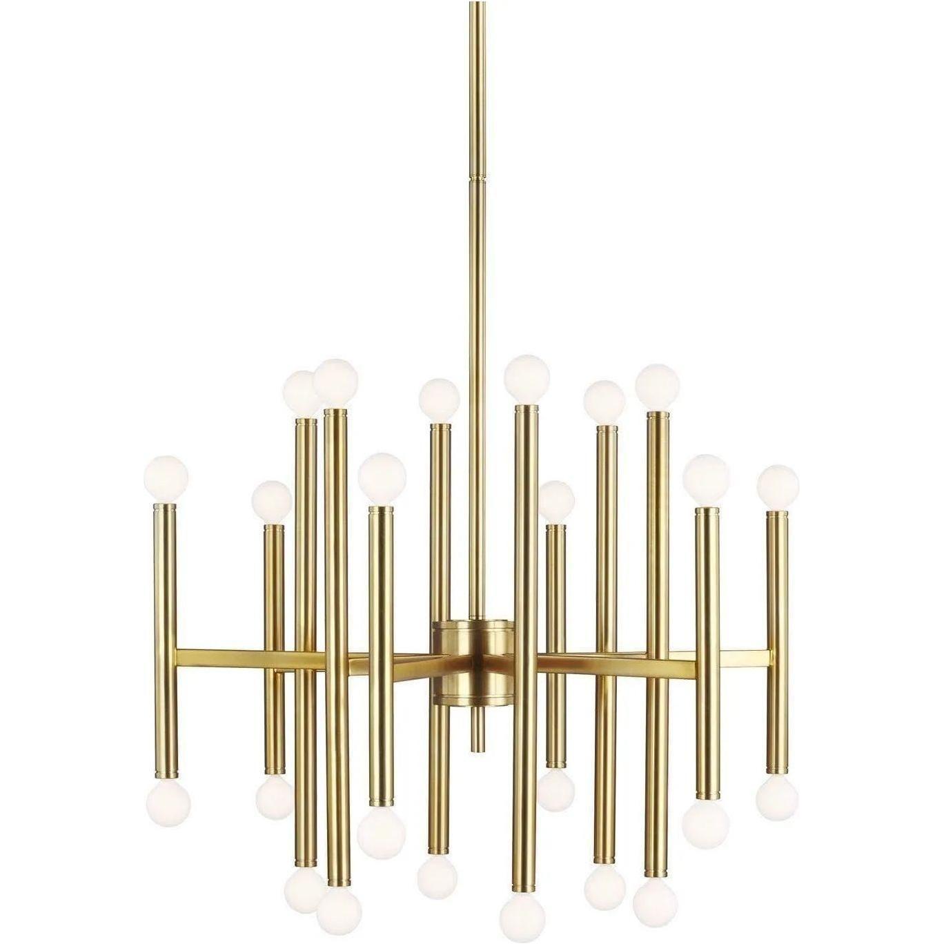 Visual Comfort Studio Collection - Beckham Modern Chandelier - TC10624BBS - Canada Light Shop