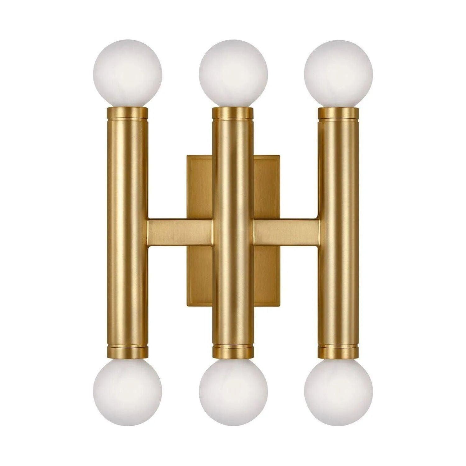 Visual Comfort Studio Collection - Beckham Triple Wall Sconce - TW1146BBS - Canada Light Shop