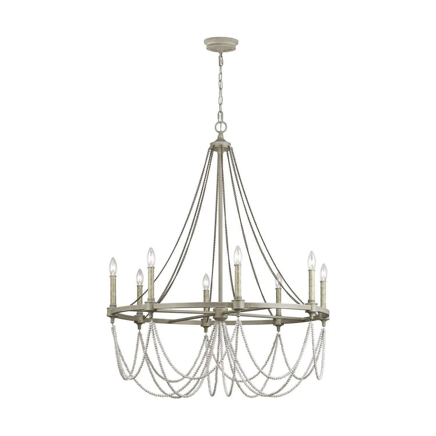Visual Comfort Studio Collection - Beverly Chandelier - F3332/8FWO/DWW - Canada Light Shop
