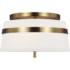 Visual Comfort Studio Collection - Cordtlandt Semi-Flush Mount - AF1143BBS - Canada Light Shop
