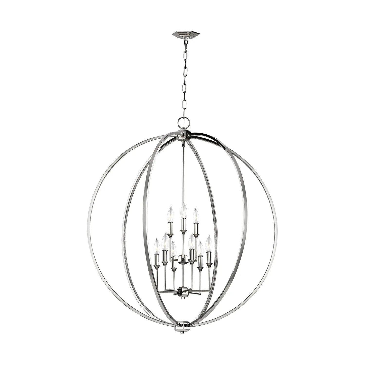 Visual Comfort Studio Collection - Corinne Chandelier - F3058/9PN - Canada Light Shop