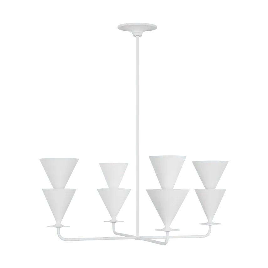 Visual Comfort Studio Collection - Cornet Chandelier - LXC1084CPST - Canada Light Shop
