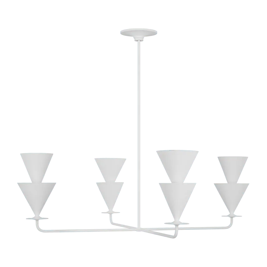 Visual Comfort Studio Collection - Cornet Chandelier - LXC1114CPST - Canada Light Shop