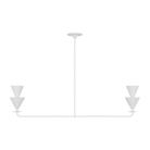 Visual Comfort Studio Collection - Cornet Linear Chandelier - LXC1102CPST - Canada Light Shop