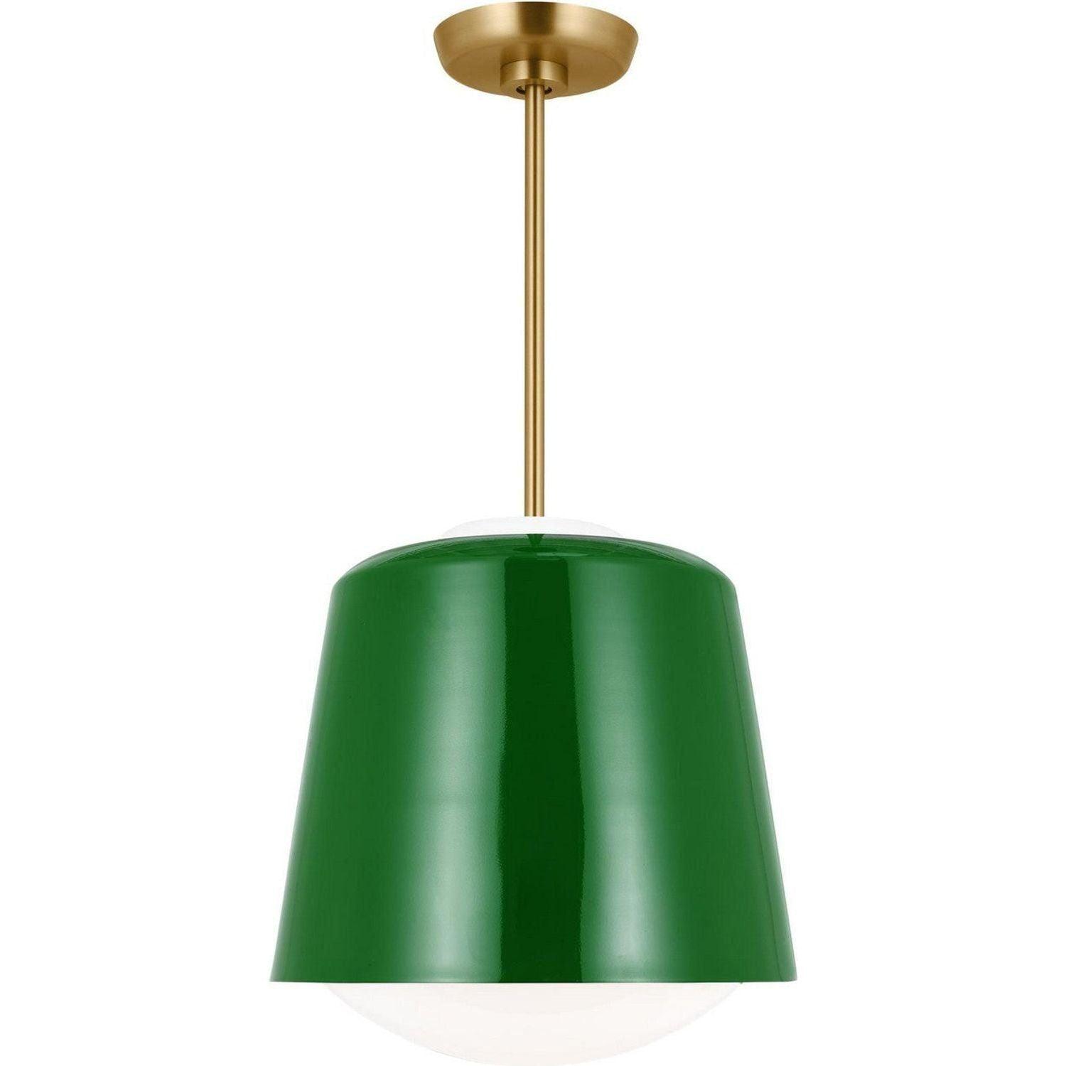 Visual Comfort Studio Collection - Draper Pendant - KSP1141GRN - Canada Light Shop