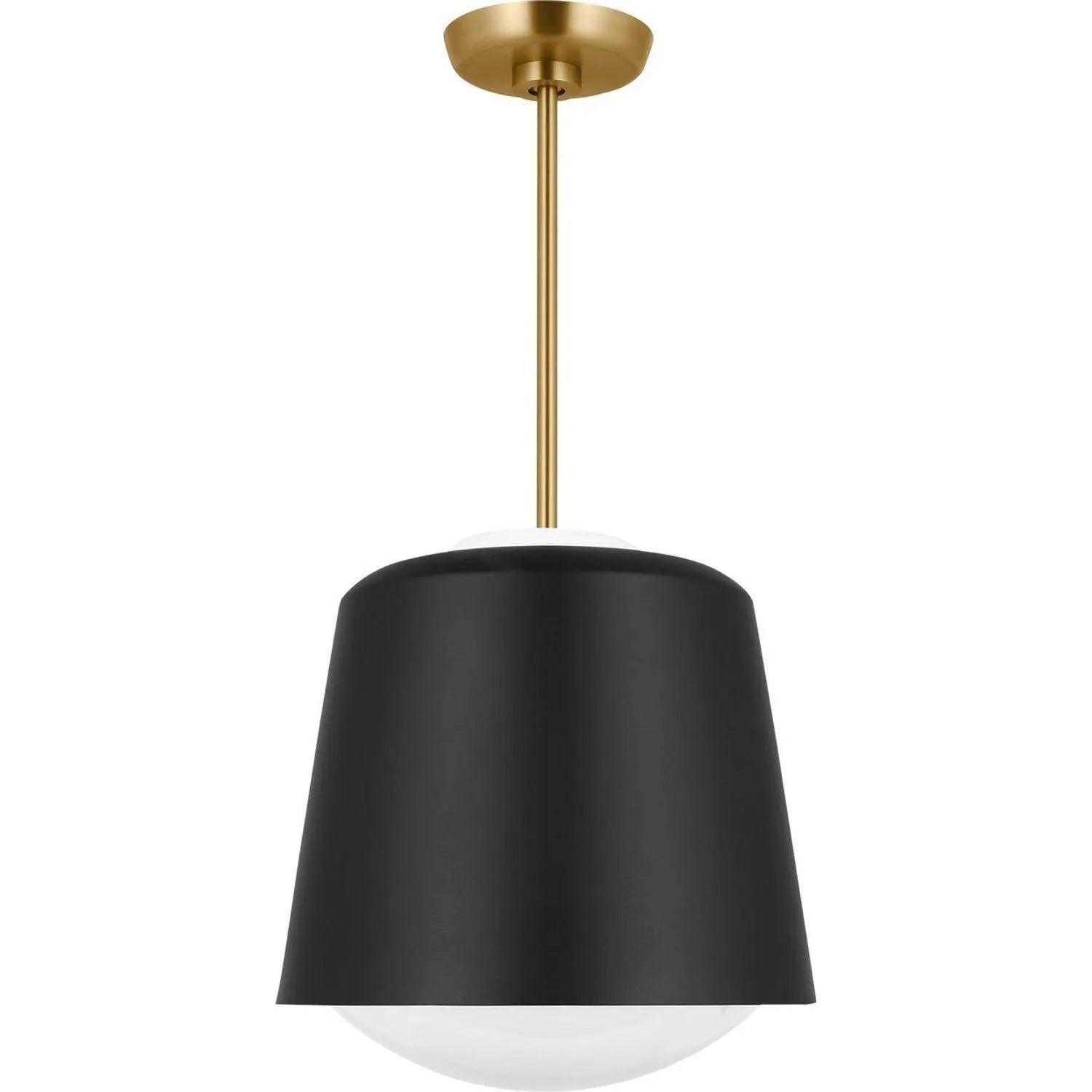 Visual Comfort Studio Collection - Draper Pendant - KSP1141MBK - Canada Light Shop
