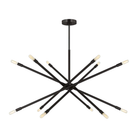 Visual Comfort Studio Collection - Eastyn Chandelier - CC16512MBK - Canada Light Shop