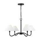 Visual Comfort Studio Collection - Eldon Chandelier - DJC1194MBK - Canada Light Shop