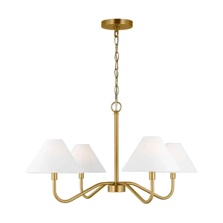 Visual Comfort Studio Collection - Eldon Chandelier - DJC1194SB - Canada Light Shop