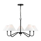 Visual Comfort Studio Collection - Eldon Chandelier - DJC1205MBK - Canada Light Shop