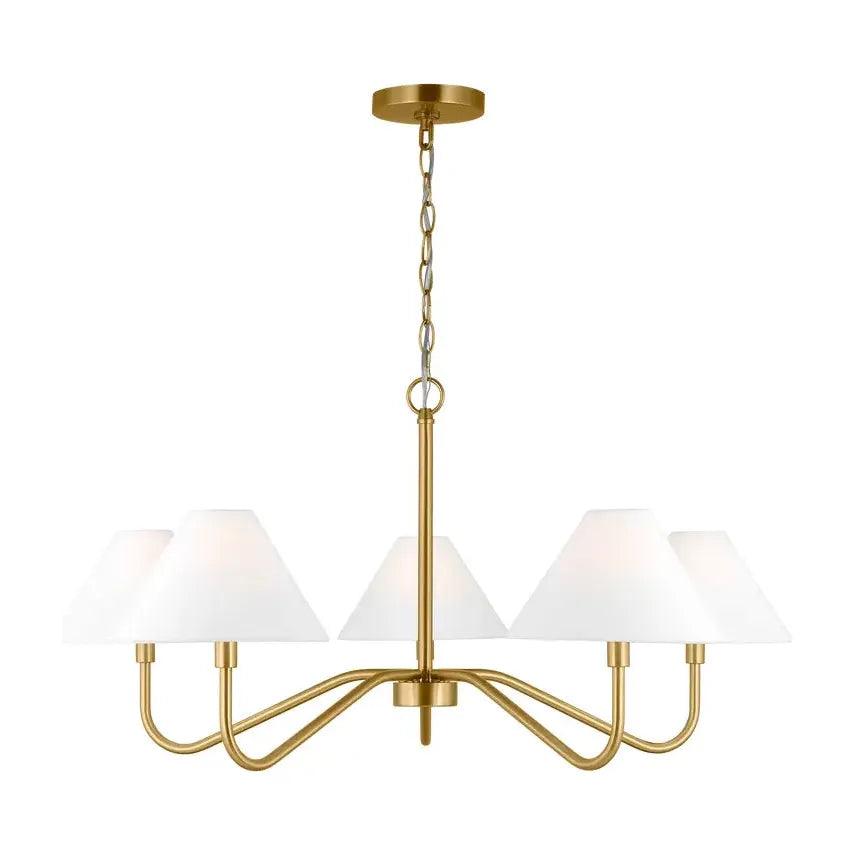 Visual Comfort Studio Collection - Eldon Chandelier - DJC1205SB - Canada Light Shop