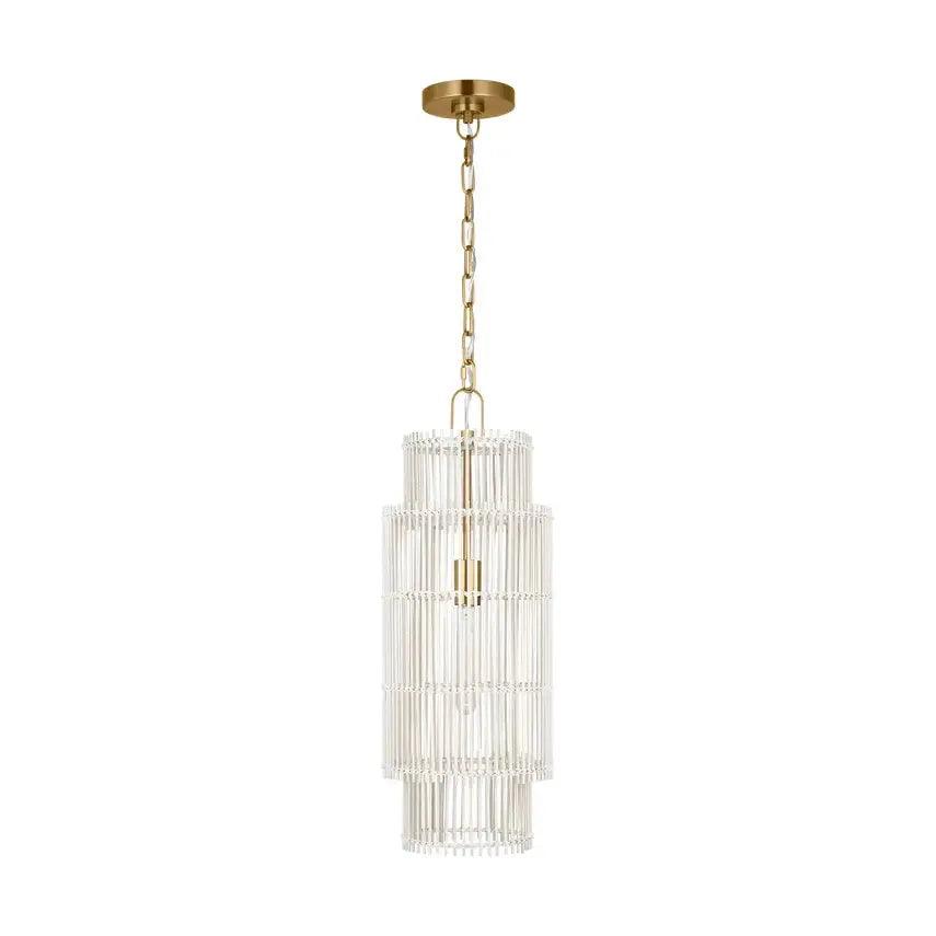 Visual Comfort Studio Collection - Elio Cylinder Pendant - EP1411BBS - Canada Light Shop