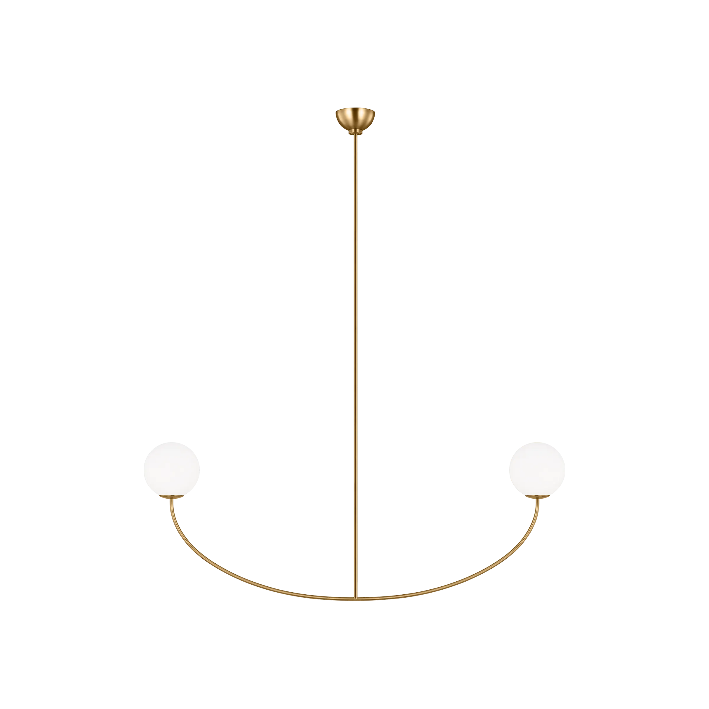 Visual Comfort Studio Collection - Galassia Linear Chandelier - AEC1042BBS - Canada Light Shop
