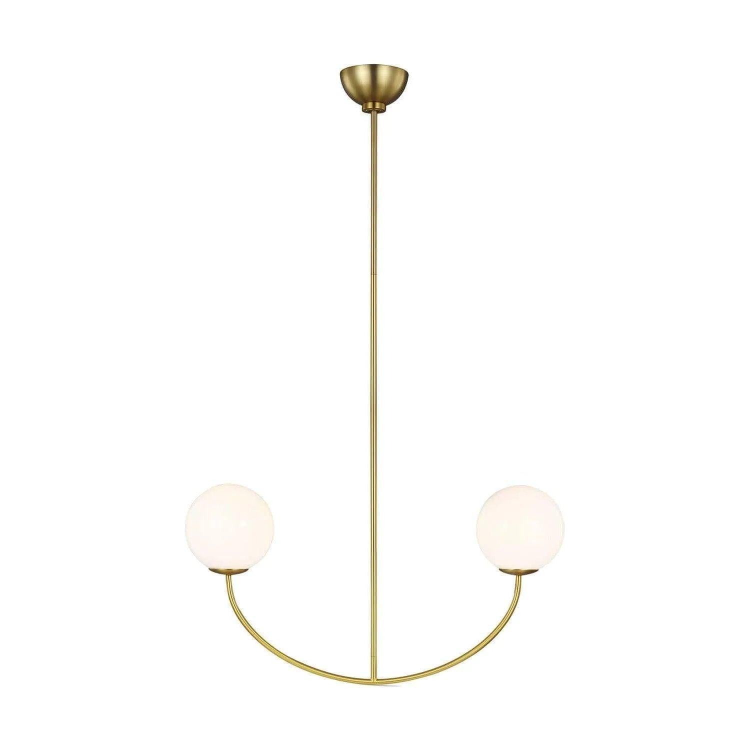 Visual Comfort Studio Collection - Galassia Linear Chandelier - AEC1042BBS - Canada Light Shop