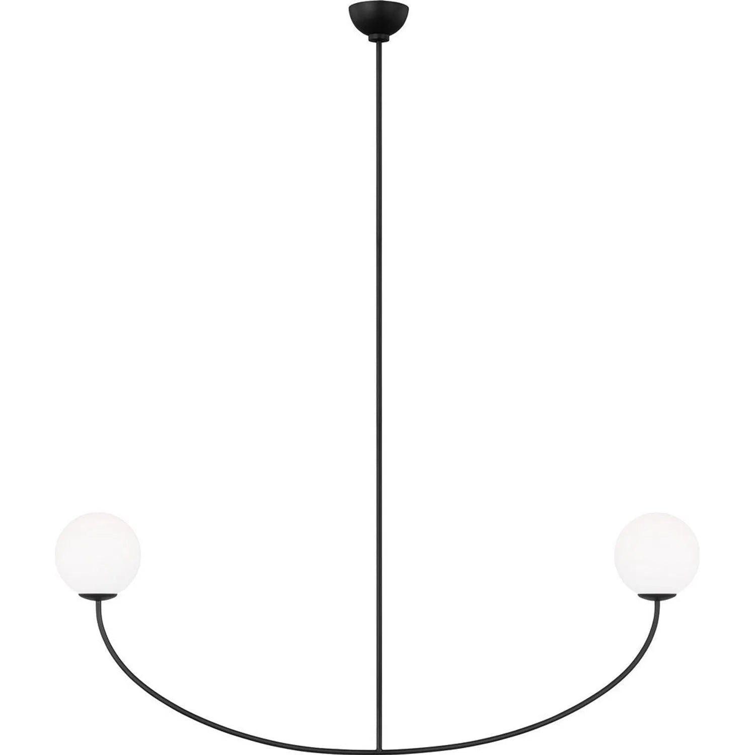 Visual Comfort Studio Collection - Galassia Linear Chandelier - AEC1132MBK - Canada Light Shop