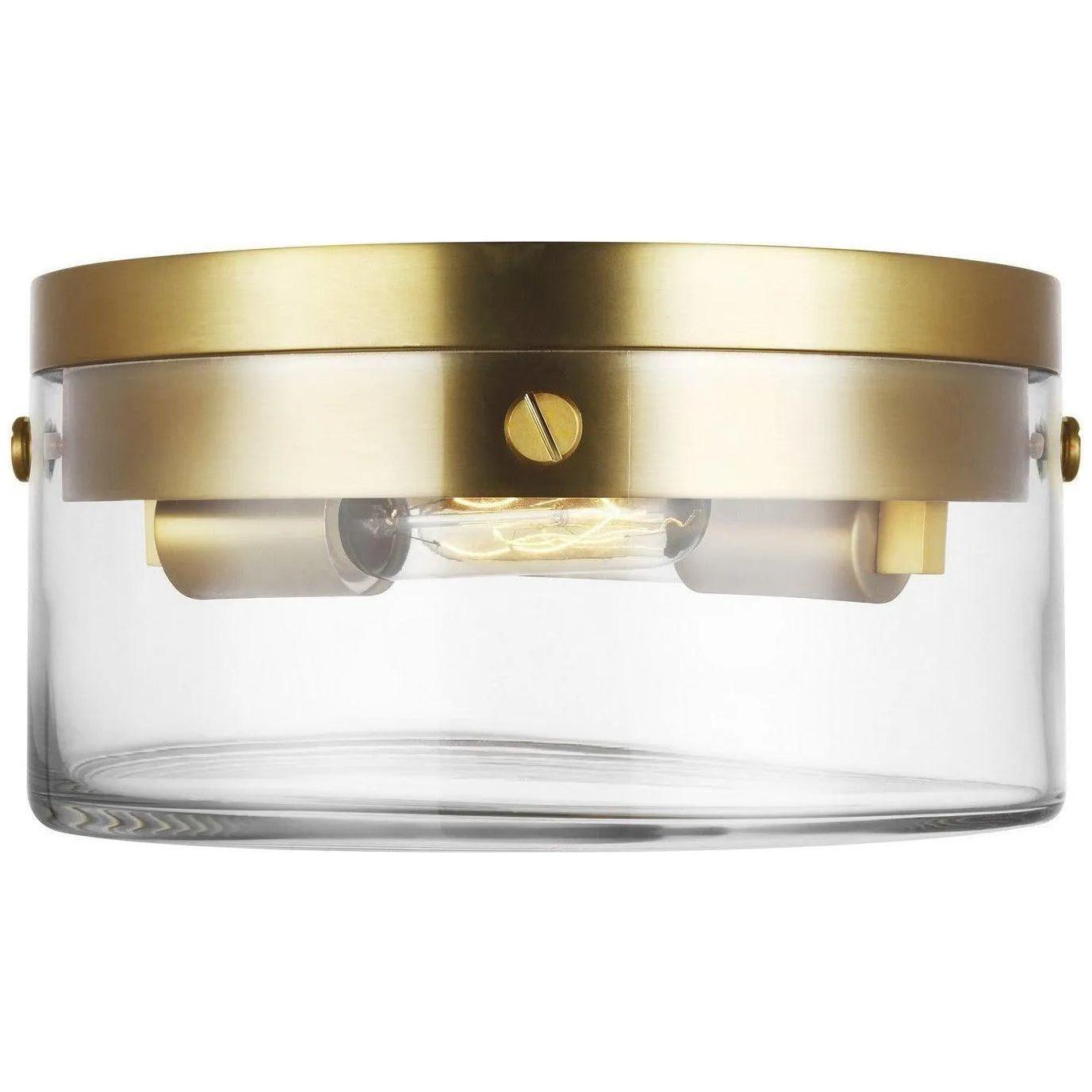 Visual Comfort Studio Collection - Garrett Flush Mount - CF1002BBS - Canada Light Shop