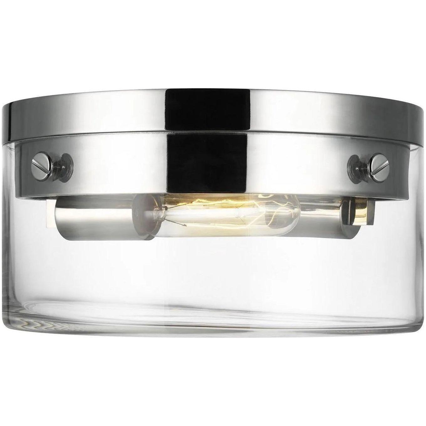 Visual Comfort Studio Collection - Garrett Flush Mount - CF1002PN - Canada Light Shop