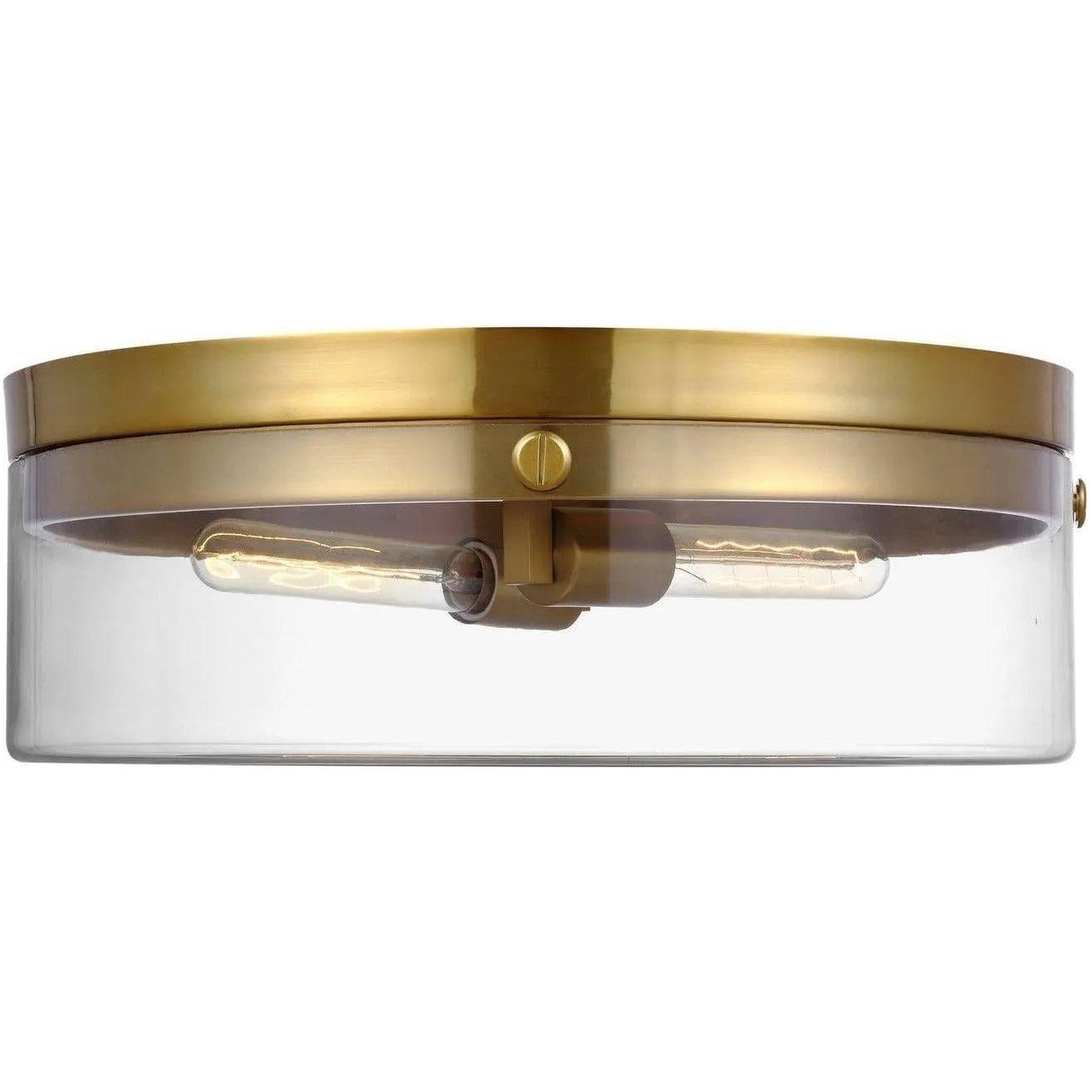 Visual Comfort Studio Collection - Garrett Flush Mount - CF1032BBS - Canada Light Shop