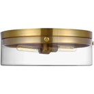 Visual Comfort Studio Collection - Garrett Flush Mount - CF1032BBS - Canada Light Shop