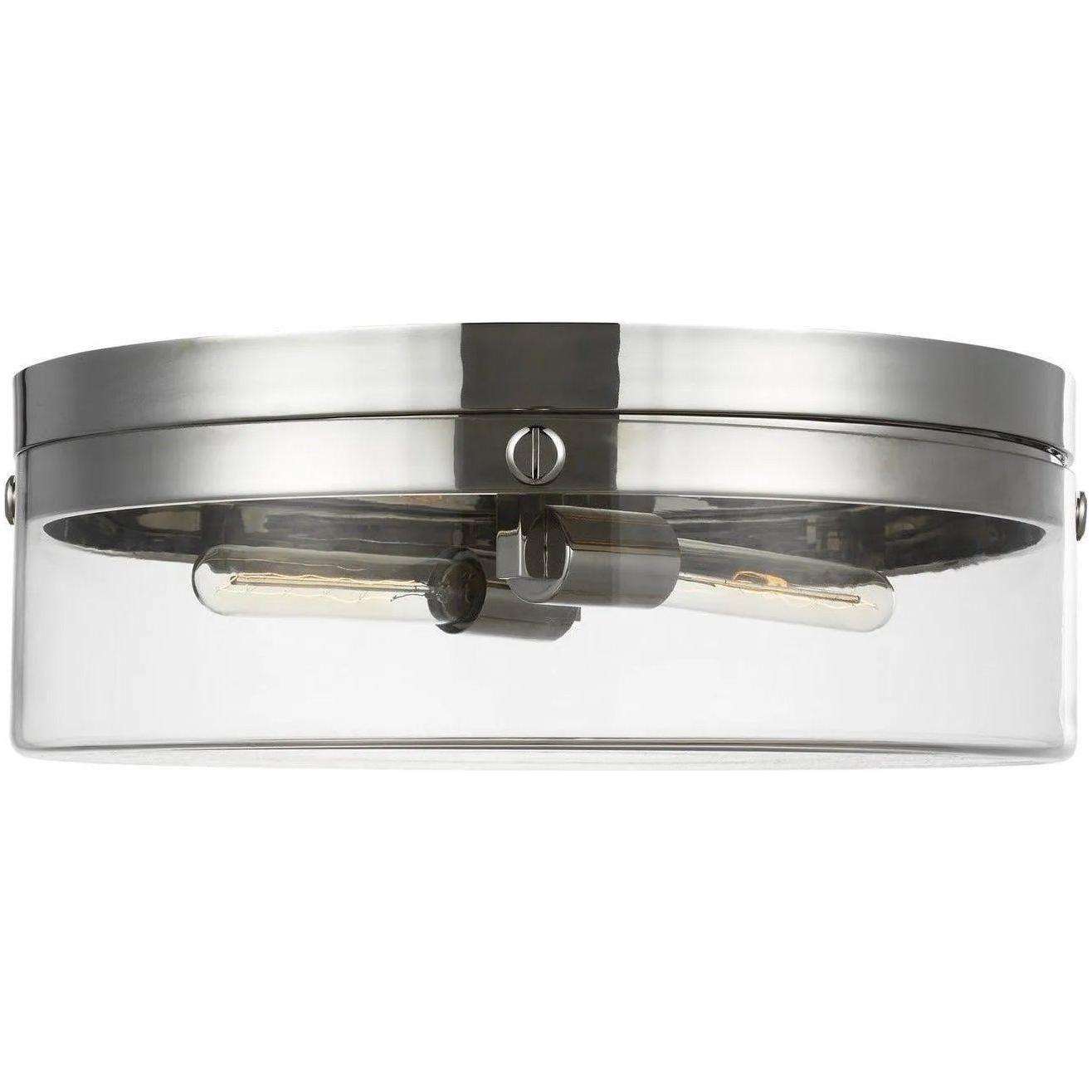 Visual Comfort Studio Collection - Garrett Flush Mount - CF1032PN - Canada Light Shop
